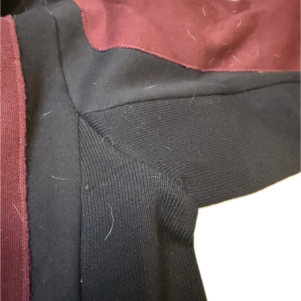 Round Two Burgundy And Black Hoodie — image 3 of 6
